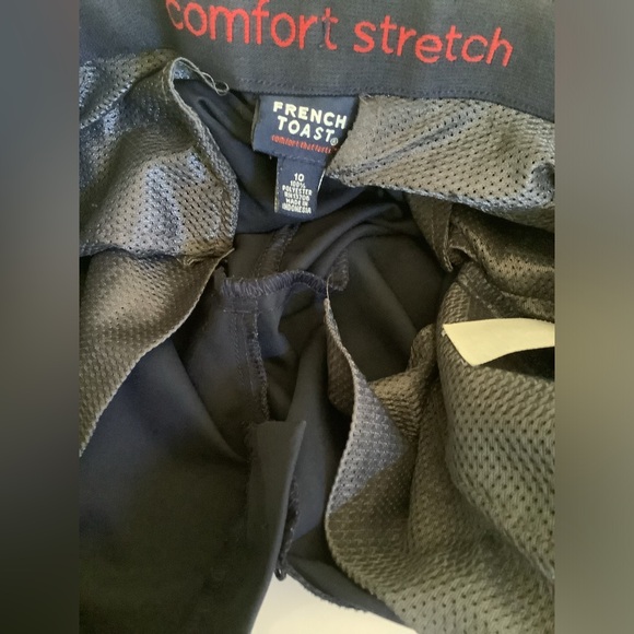 French Toast Boys Kids Uniform Shorts comfort short,  Blue Color, size 10 - Picture 12 of 15